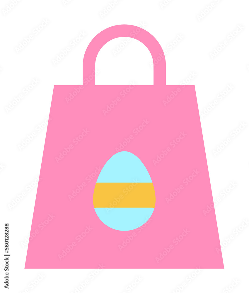 Aufkleber package egg color icon. simple color elements of religious holiday for ui and ux, website or mobile 