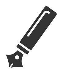 Pen, tool icon. Simple drawing tools icons for ui and ux, website or mobile application on white background