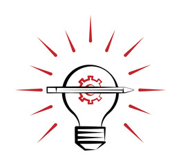 creative process 2 colored line icon. Simple colored element illustration. creative process outline symbol design from edecutaion set on white background