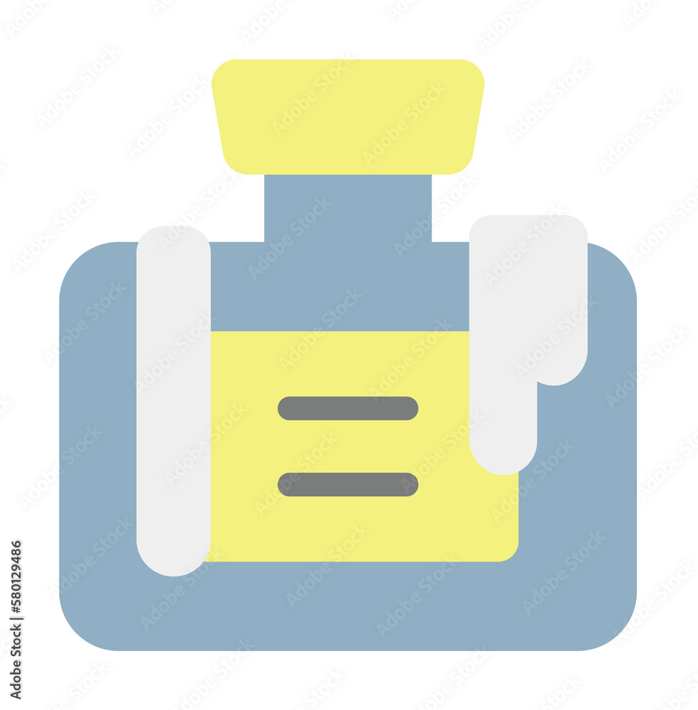 Poster shaving razor icon. simple color elements of cultural activities icons for ui and ux, website or mob