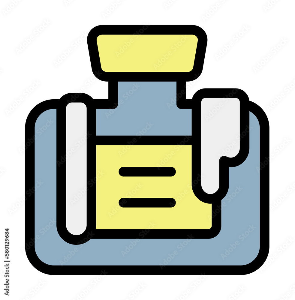 Poster shaving razor icon. simple color with outline elements of cultural activities icons for ui and ux, w