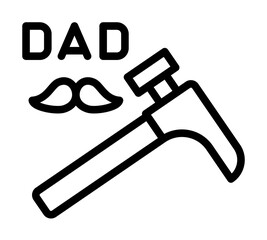 Wrench icon. Simple line, outline elements of cultural activities icons for ui and ux, website or mobile application on white background