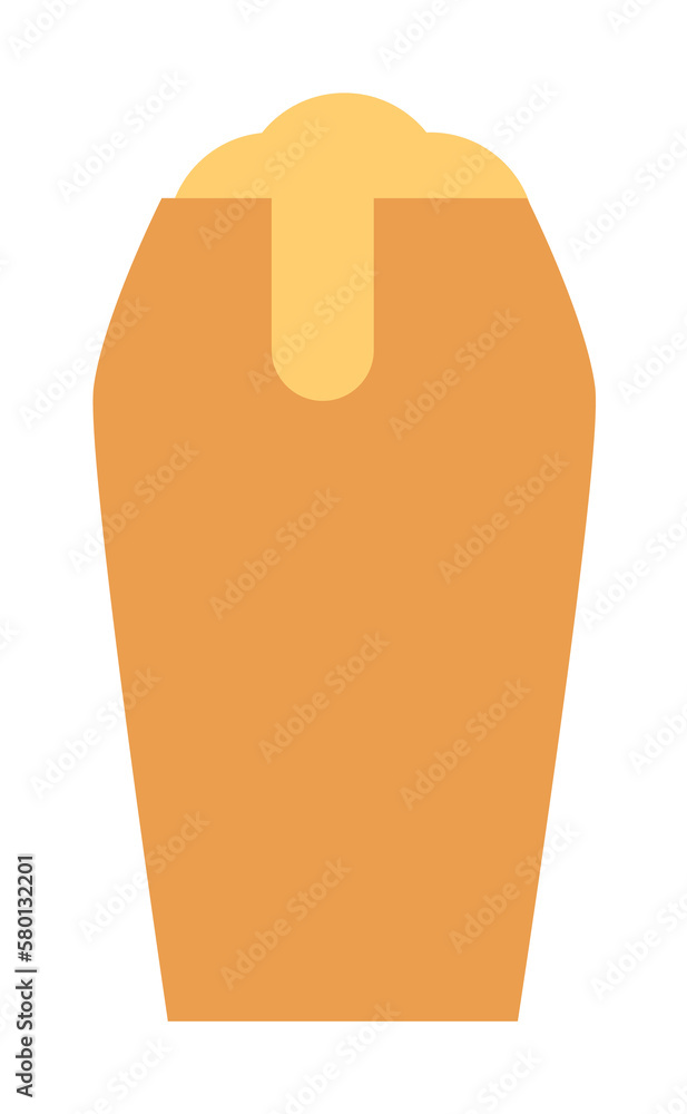 Aufkleber beer, drink icon. simple color elements of hipster style icons for ui and ux, website or mobile appl