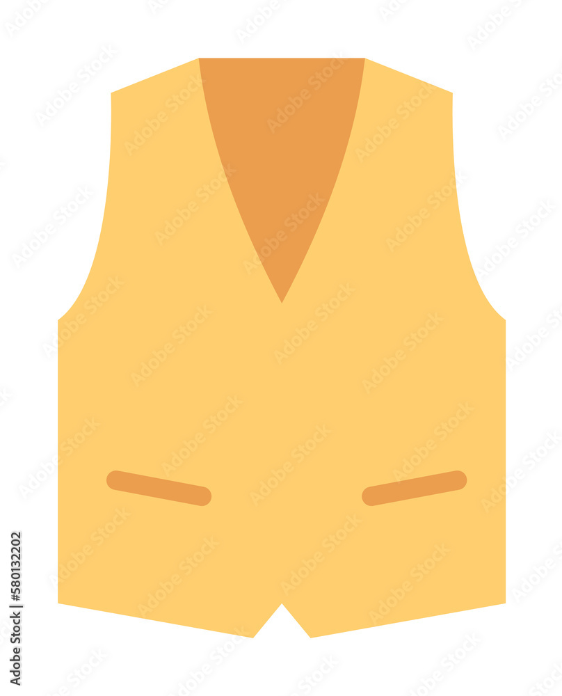 Poster vest icon. simple color elements of hipster style icons for ui and ux, website or mobile application