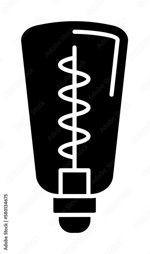 Aufkleber light, bulb icon. simple lightening icons for ui and ux, website or mobile application on white back