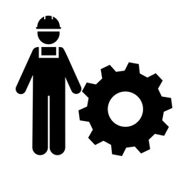 Engineering, work, industry icon. Element of manufacturing icon. Premium quality graphic design icon. Signs and symbols collection icon for websites, web design on white background