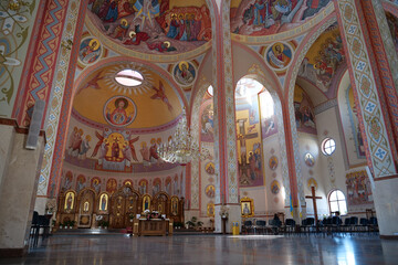 Cathedral of the Transfiguration of Christ in Kolomyia city, Ukraine