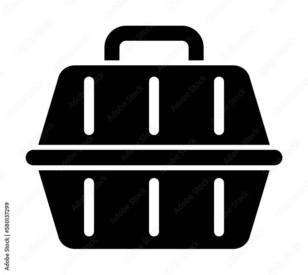 Poster cell, carrying icon. simple elements of animals store icons for ui and ux, website or mobile applica