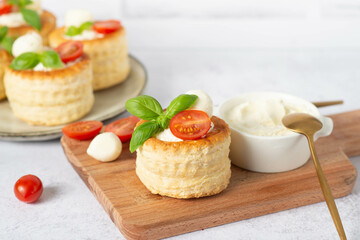 Rustico - traditional pastry from Lecce, Italy