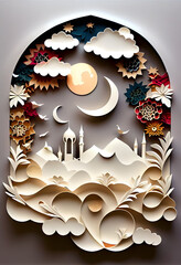  Paper Art Beautiful Ramadan 51
