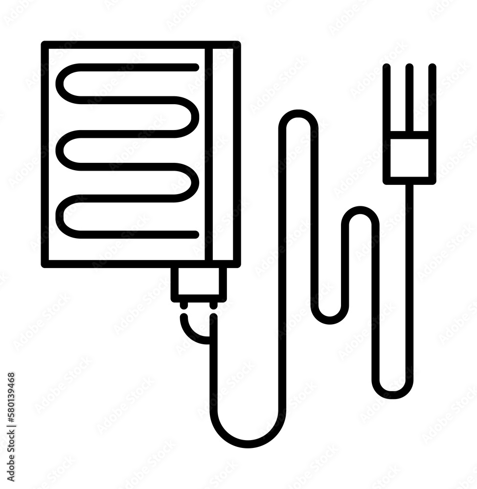 Poster smart farm, sensor icon. element of smart farm icon. thin line icon for website design and developme