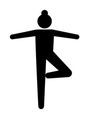Women, yoga, position icon. Element of yoga position icon. Premium quality graphic design icon. Signs and symbols collection icon for websites on white background