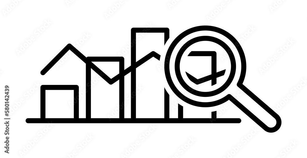 Poster data, analytics, chart icon. element of technological data icon for mobile concept and web apps. thi