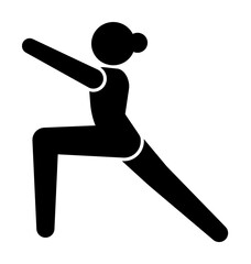 Women, yoga, position icon. Element of yoga position icon. Premium quality graphic design icon. Signs and symbols collection icon for websites on white background