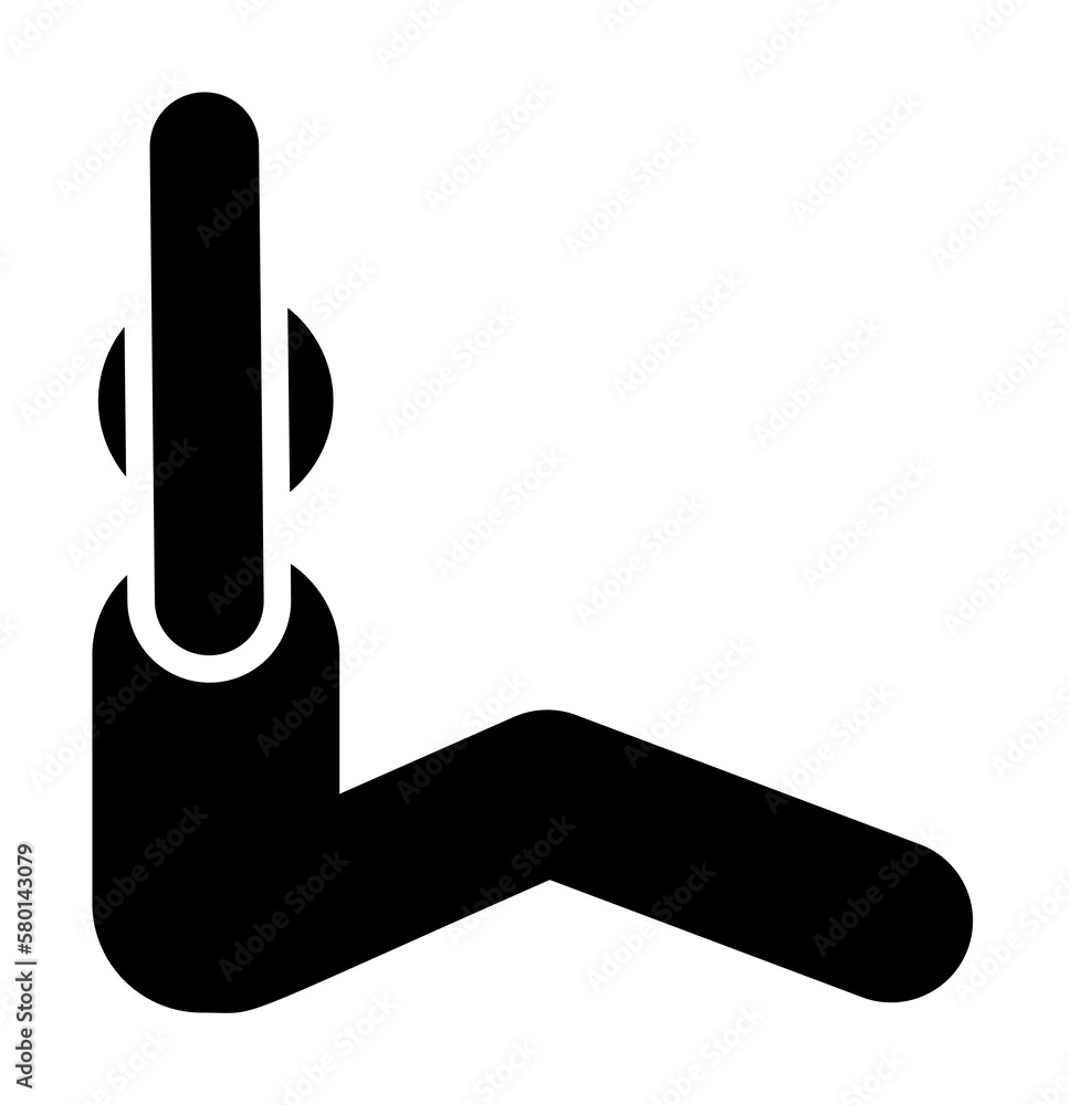 Poster man gym exercise press exercise with arrow pictogram on white background
