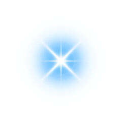 blue sparkle light