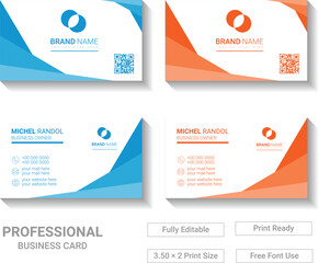 Modern Business Card Template Design for your Company
