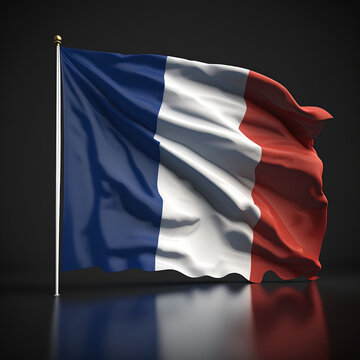 FRENCH FLAG - FRANKREICH FAHNE