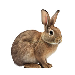 Obraz premium rabbit isolate on background