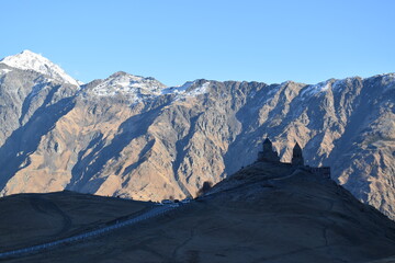 Among the snow-covered ranges and on the slope of the majestic mountain of Kazbegi, you will find...