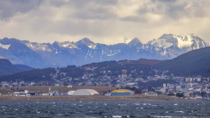 Fototapeta premium Beagle Channel, Ushuaia, Argentina