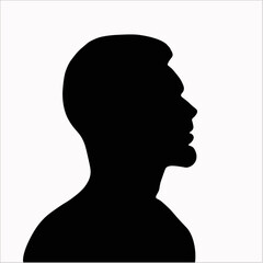 silhouette of a man