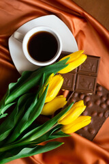 coffee, cup, drink, espresso, breakfast, beverage, white, food, black, cafe, hot, brown, coffee cup, caffeine, morning, saucer, mug, break, table, tea, aroma, flower, chocolate, closeup, isolated