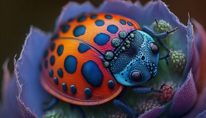 Macro Ladybug Close-up