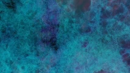 Fototapeta na wymiar The galaxy nebula illuminating by gradation light blue and magenta and red in the deep black space.
