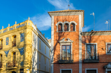 Fototapeta premium Architecture in Talavera de la Reina, Castilla La Mancha, Spain