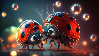 Ladybugs Disco Party. Get ready to groove!