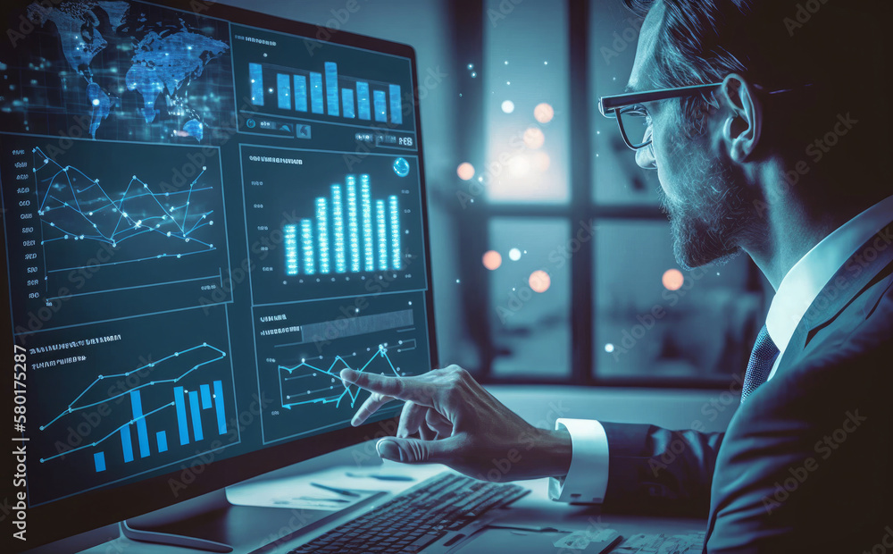 Poster to create reports with kpis and metrics tied to databases, analysts work with business analytics and