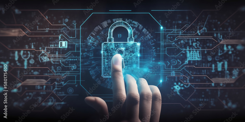 Poster data storage protection, privacy and cyber security. solution for managing documents that uses encry
