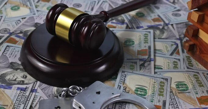 Suspect was charged with money laundering and faces penalty of up to imprisonment as well potential seizure of property.