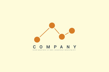 ursa major constellation abstract illustration vector logo