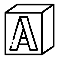 alphabet icon
