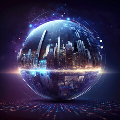 Best Internet Concept of global business from conceptual, ai