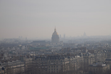 Fototapeta na wymiar Paris from above