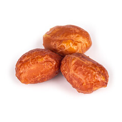 peanuts isolated on white background pile shell