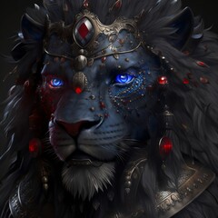 the head of the lion