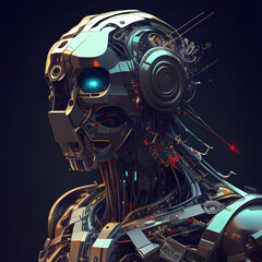 Robot cyborg future 