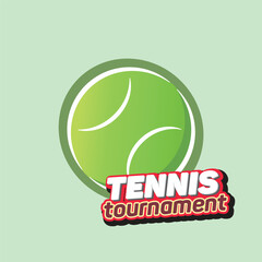 Tennis tournament logo