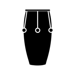 Conga drums , musical instrument vector trendy style illustration..eps