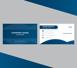 Fototapeta premium blue business template
