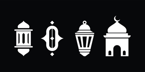 Fototapeta premium islamic elements,ramadan,fasting Eid vector decoration