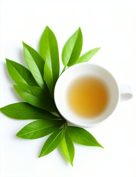 Green tea, leaf - Illustration 4