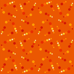 Spotted seamless pattern for decorating any surfaces or things. Timeless abstract ornament.