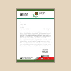 "Elegant A4 Letterhead Design for Corporate Branding"