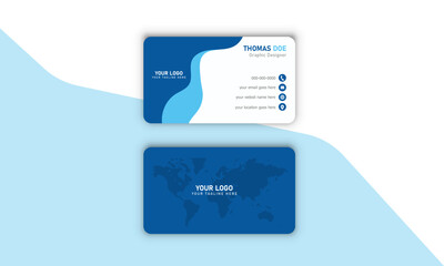 New modern businesss card luxury design  vector templates definitely printable. - obrazy, fototapety, plakaty