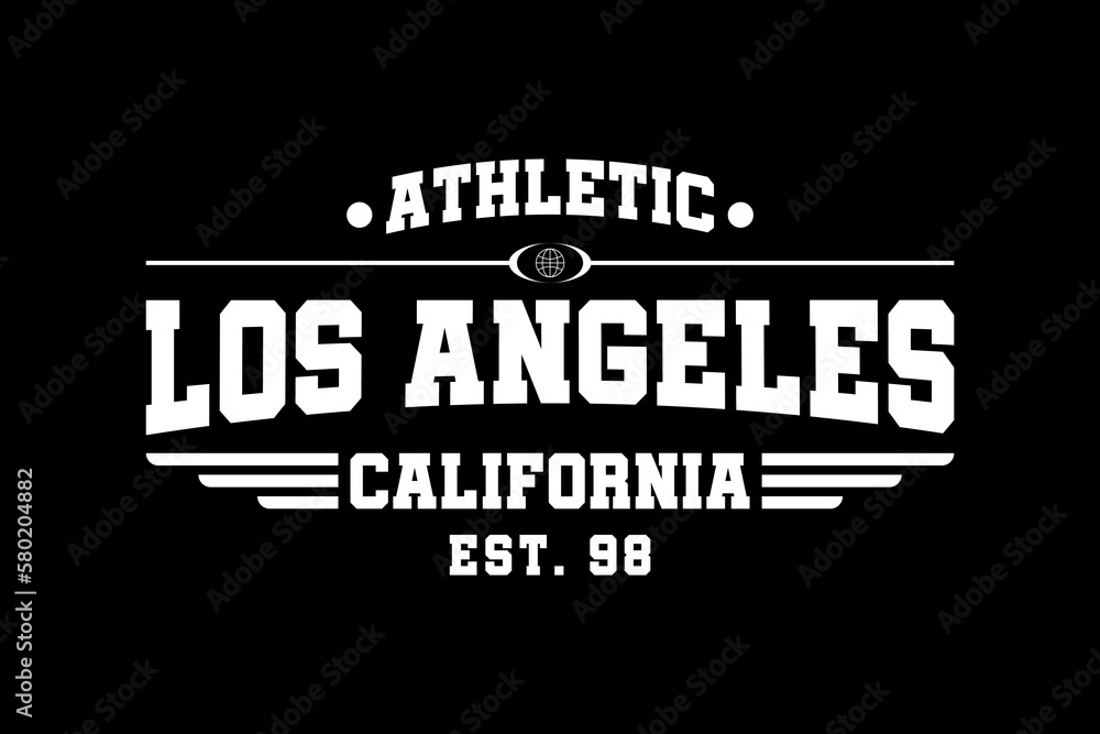 Wall mural Streetwear Graphic Designs Los Angeles Athletic